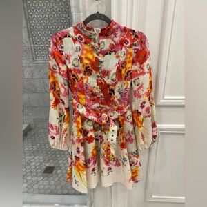 Dalia McPhee floral mini dress